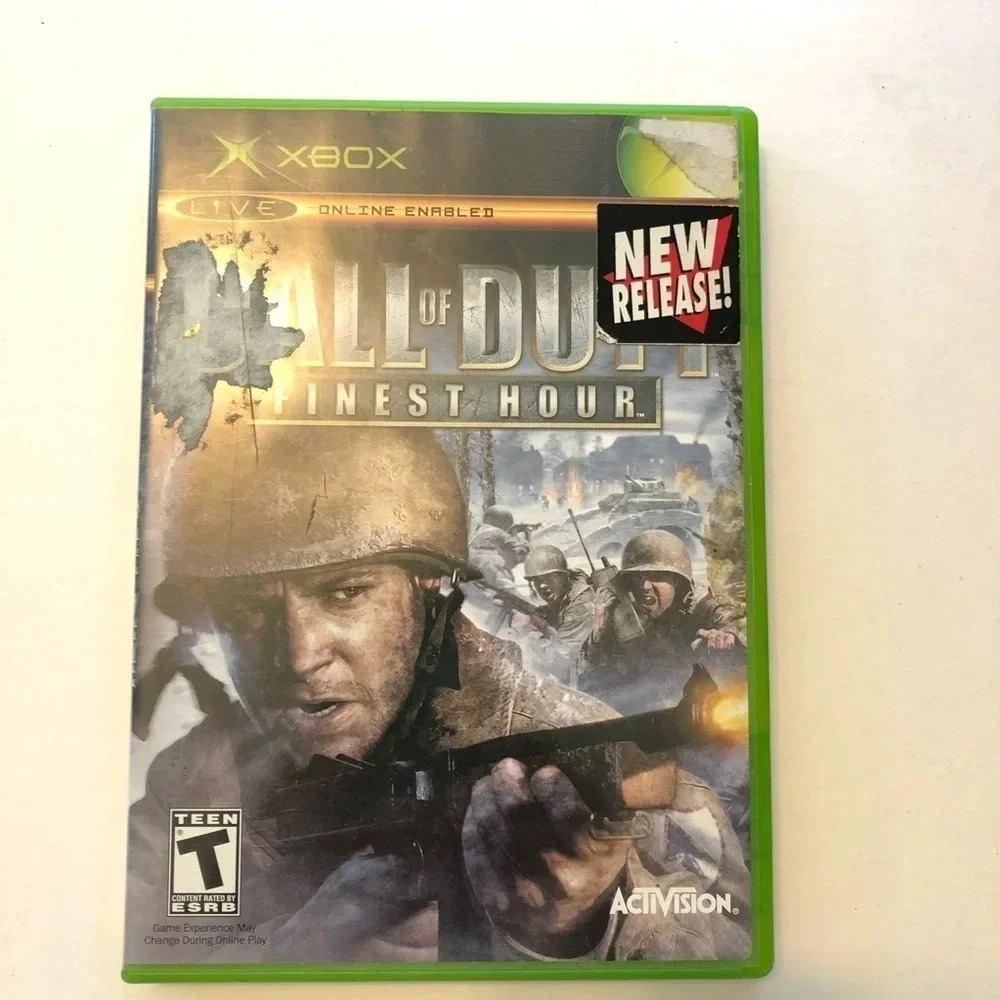 Call of duty finest hour Xbox game
